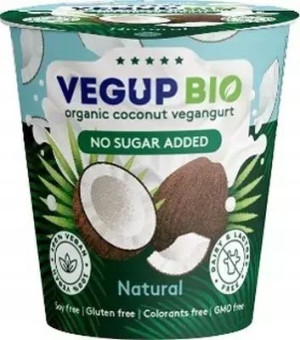 Deser Kokosowy Naturalny Bezglutenowy 140g - VEGUP