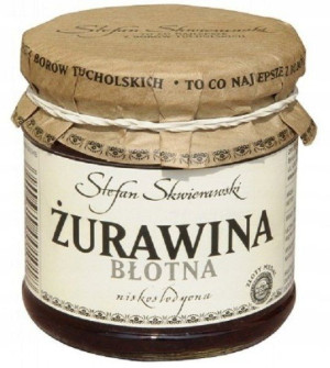 Żurawina Błotna Niskosłodzona 200g - Skwierawski