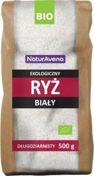 Ryż Biały Długoziarnisty 500g - NaturaVena