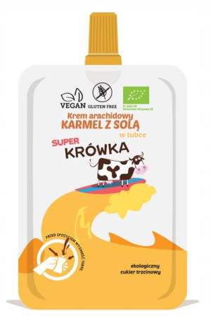 Krem Arachidowy Karmel Z Solą W Tubce Bezglutenowy