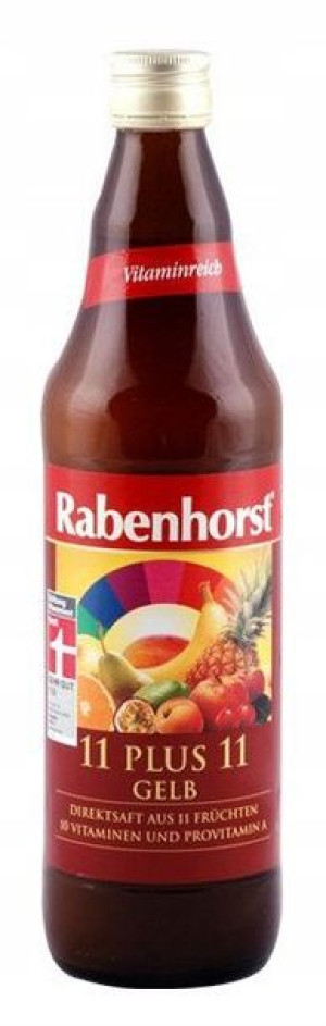 Sok Multiwitamina 11+11 750ml - Rabenhorst