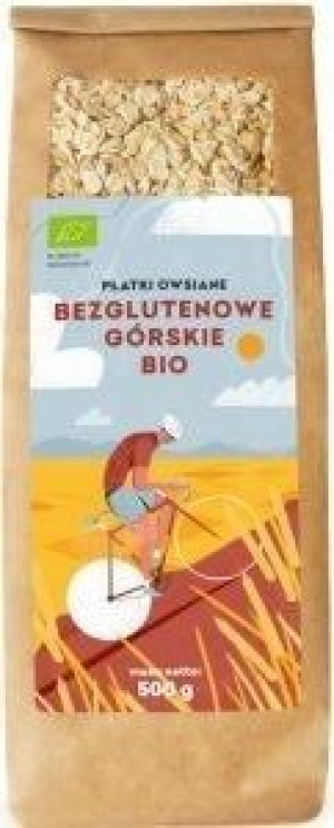 Bezglutenowe Płatki Owsiane Górskie 500g