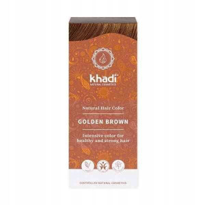 Henna Złoty Brąz 100 G - Khadi