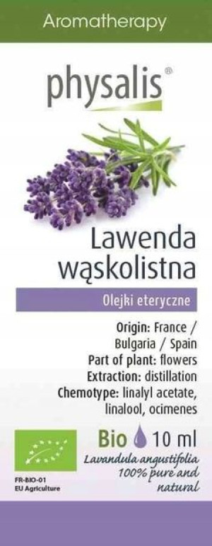 Olejek Eteryczny Lawenda Wąskolistna (echte Lavend