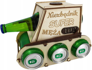 Czołg Na Piwo Alkohol Skrzynka Prezent Dla Męża