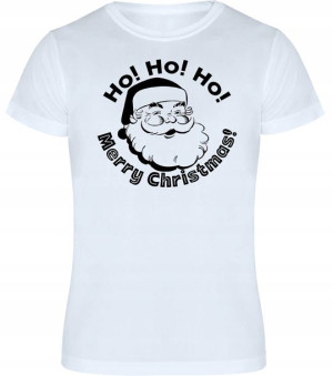 T-shirt Koszulka Męska Świąteczna Nadruk - Xxl