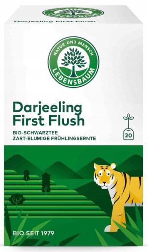 Herbata Czarna Darjeeling Ekspresowa Bio(2x1,5g)30