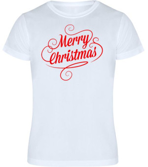 T-shirt Koszulka Męska Świąteczna Nadruk - S
