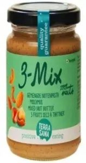 Krem Orzechowy Mix 3 Orzechy 250g - Terrasana