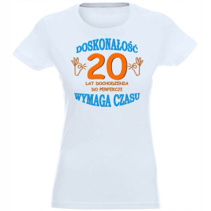 T-shirt Koszulka Damska Prezent Urodziny 20 - S