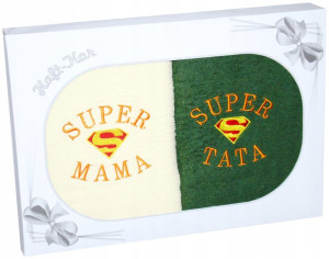 Prezent Dla Mamy Taty Komplet Ręczników Mama Tata