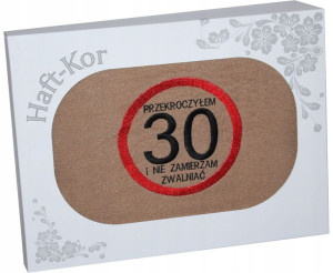 Ręcznik 70x140 Z Haftem Na Prezent 30 Urodziny