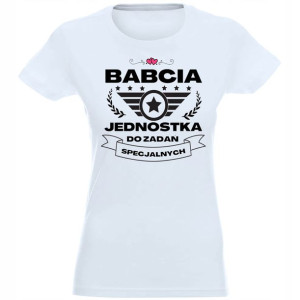 T-shirt Koszulka Damska Nadruk Dla Babci - S