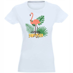 T-shirt Koszulka Damska Nadruk Enjoy Summer S