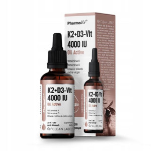 Witamina K2 + D3 W Kroplach Pharmovit Bezglutenowa
