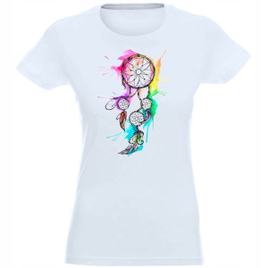 T-shirt Koszulka Damska Nadruk Łapacz Snów L