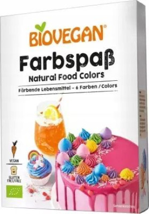 Barwniki Spożywcze Bez Glutenu 48g - Biovegan