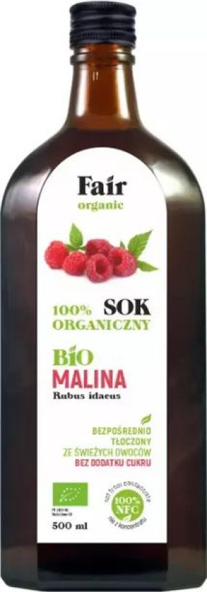 Sok z Malin 500ml - Fair Organic