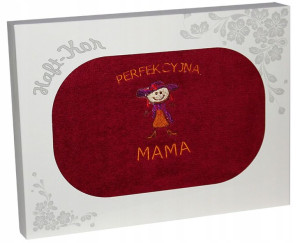 Ręcznik Z Haftem Dla Dzień Matki 70x140 Na Prezent