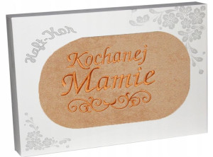 Ręcznik Z Haftem Dla Dzień Matki 70x140 Na Prezent