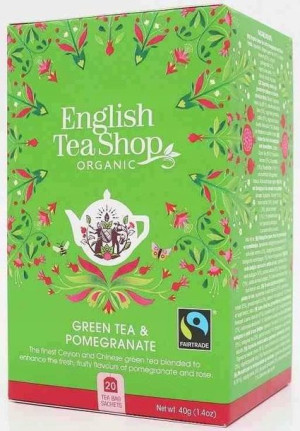 Herbata Zielona Z Granatem - English Tea Shop