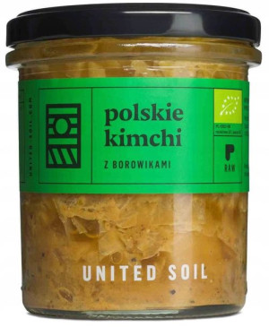 Polskie Kimchi Z Borowikami Bio 290 G United Soil