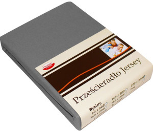 Prześcieradło Jersey 200x220 Z Gumką Grube Polskie