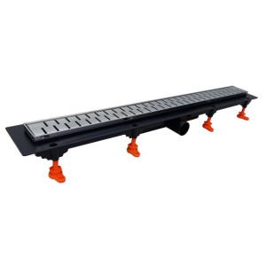 Odpływ liniowy Prestige z rusztem czarnym torne 85cm (7702S)