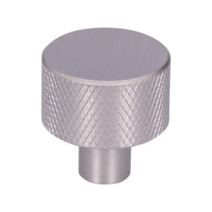 Gałka meblowa MUSKARI Prążkowana FI-24 mm, Aluminium