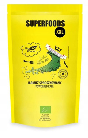Jarmuż Sproszkowany Bio 400 G - Bio Planet