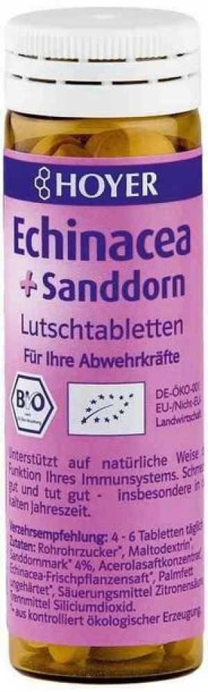Tabletki Do Ssania Echinacea Rokitnik Bio Hoyer
