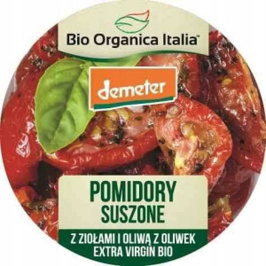 Pomidory Suszone Z Ziołami I Oliwą Z Oliwek Extra