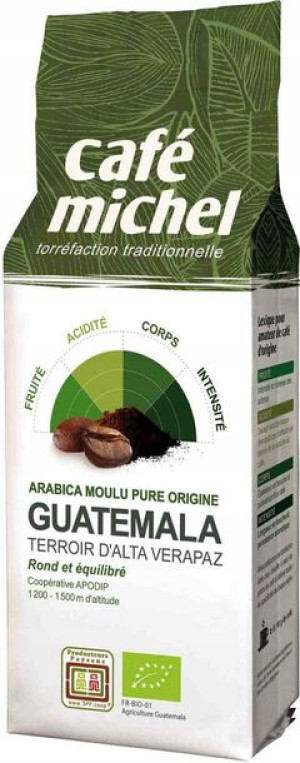 Kawa Mielona Arabica Gwatemala Bio 250g Cafe Miche