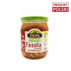 Fasolka W Sosie Pomidorowym Bg Bio 420g Farma Świę