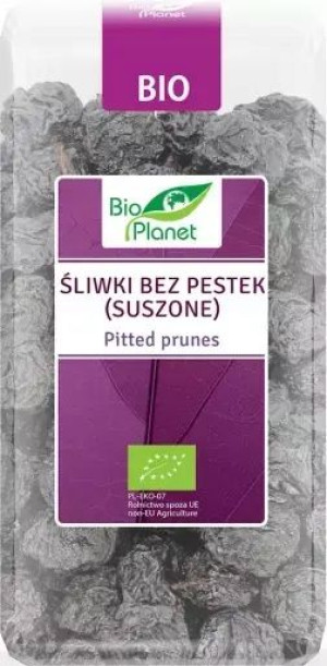 Śliwki Suszone BPestek Europejskie 400g Bio Planet