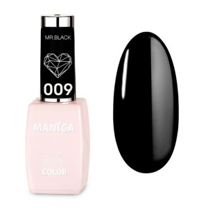 Manica Lakier hybrydowy hybryda do paznokci - Ms. Black 009 10ml