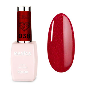 Manica Lakier hybrydowy hybryda do paznokci - Red Dress 038 10ml