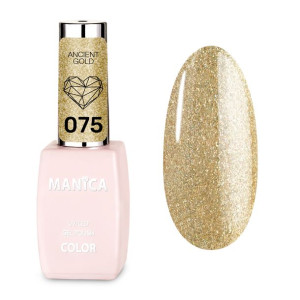 Manica Lakier hybrydowy hybryda do paznokci - Ancient Gold 075 10ml