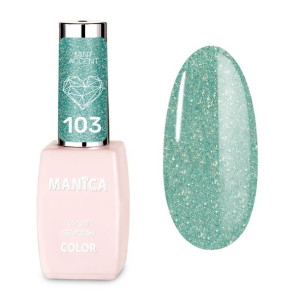 Manica Lakier hybrydowy hybryda do paznokci - Mint Accent 103 10ml
