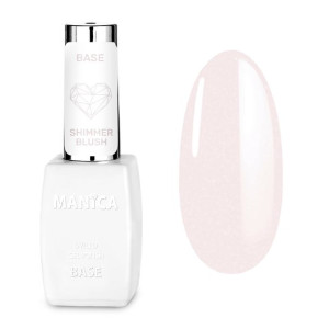 Manica Baza hybrydowa hybryda manicure UV/LED Gel Shimmer Blush 10ml