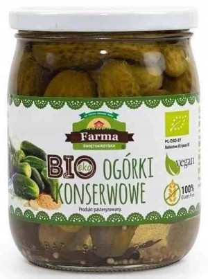 Ogórki Konserwowe (na Occie Jabłkowym) Bezglutenow