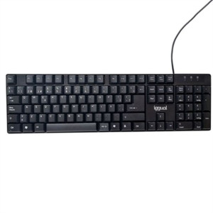 Klawiatura iggual CK-FRAMELESS-105T Czarny