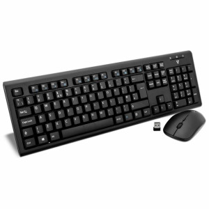 Klawiatura i Myszka V7 CKW200UK QWERTY Angielski