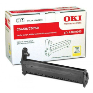 Printer drum OKI 43870005 Żółty