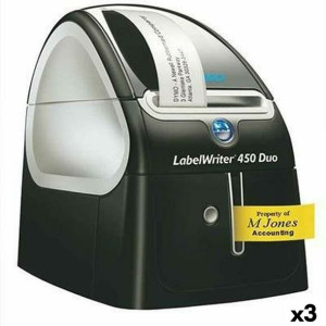 Drukarka do Etykiet Dymo LabelWriter 450 Duo (3 Sztuk)