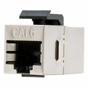 Adapter Przejściówka RJ45 NANOCABLE 10.21.0503 Cat.6 STP Beżowy