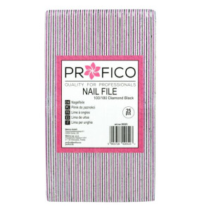 PROFICO Pilnik ECO 100/180 trumienka czarny 25szt.