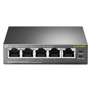Centralka Switch na biurko TP-Link TL-SF1005P PoE LAN 10/100 Metal