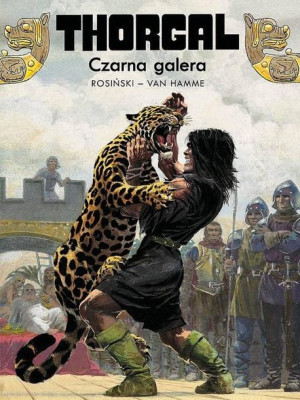 Thorgal Tom 4 Czarna galera Grzegorz Rosiński, Jean Van Hamme TW