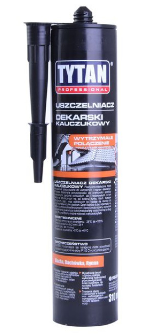 Tytan Uszczelniacz Dekarski Brązowy 310ml 1szt